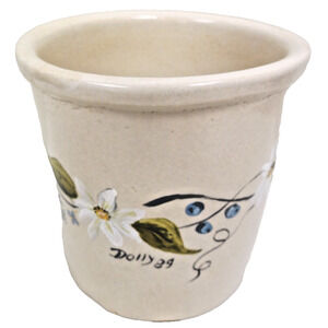 Vintage RRP Pottery Crock Robinson Ransbottom Pottery Roseville, OH 1989